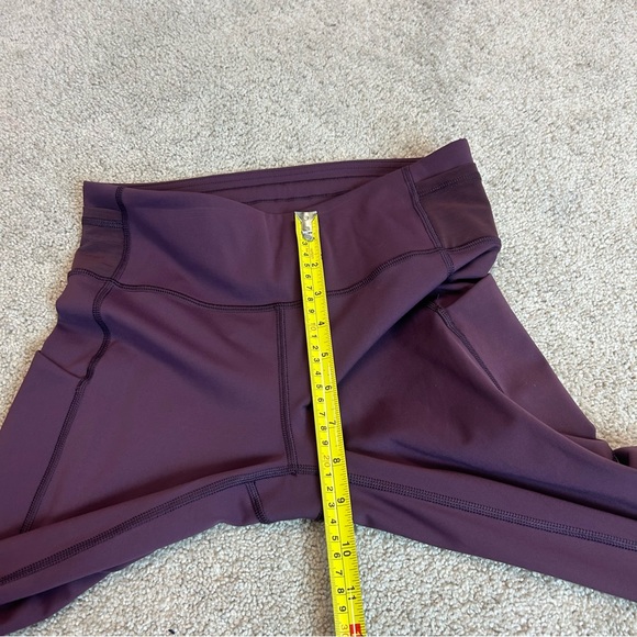 🪷CRZ YOGA High Waisted Compression Leggings Pockets  28”Arctic Plum Sz S/4-6 - Picture 10 of 13